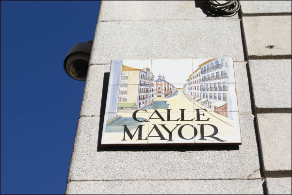 Calle Mayor de Madrid