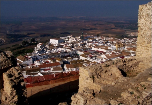 Medina Sidonia vista desde el "Cerro del Castillo".