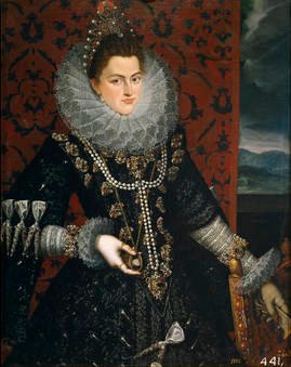 Juan Pantoja de la Cruz. La infanta Isabel Clara Eugenia