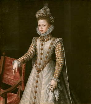 Alonso Sánchez Coello. La infanta Isabel Clara Eugenia. Sala 56 del Museo del Prado
