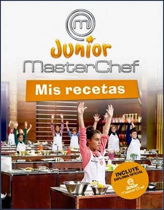 Llega a las librerías el libro de MasterChef Junior. Mis Recetas, publicado por Altea