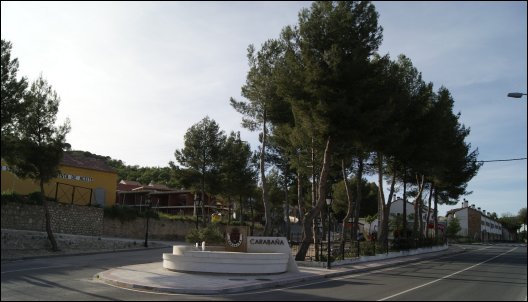 Entrada a Carabaña desde Tielmes