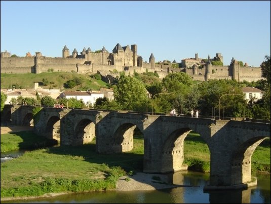 El Pont Vieux , uno de los símbolos de Carcassonne