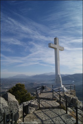 La Cruz Blanca en Jaén, Andalucía