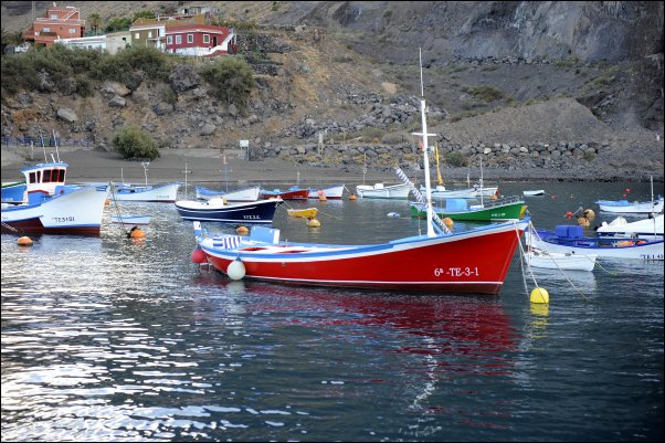 Tipismo pesquero en La Gomera