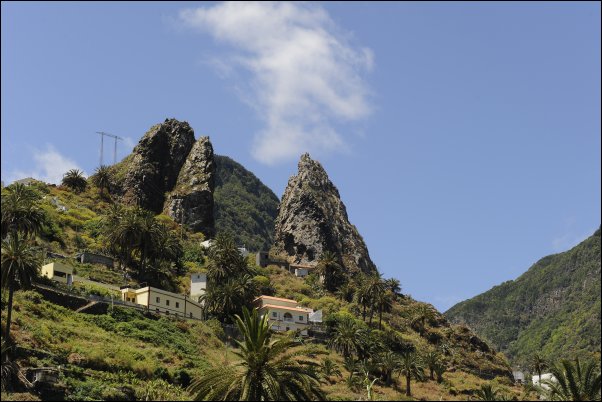 Preciosa vista de La Gomera