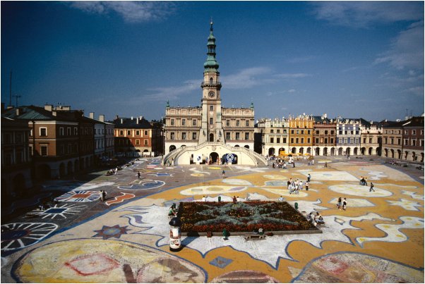 Zamosc es una preciosa ciudad que nos va a sorprender