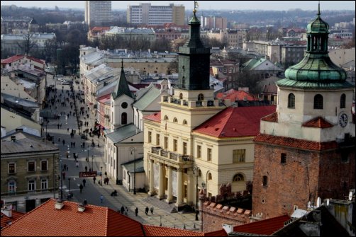 Lublin cuenta con un centro histórico muy coqueto