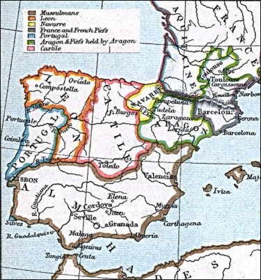 Así era la península ibérica a finales del siglo XII: cinco reinos cristianos y el imperio almohade