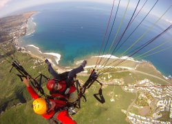 Sobrevolando los orígenes de la Tierra en la Isla Reunión