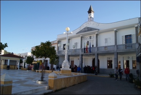 La Plaza Mayor de Alconchel