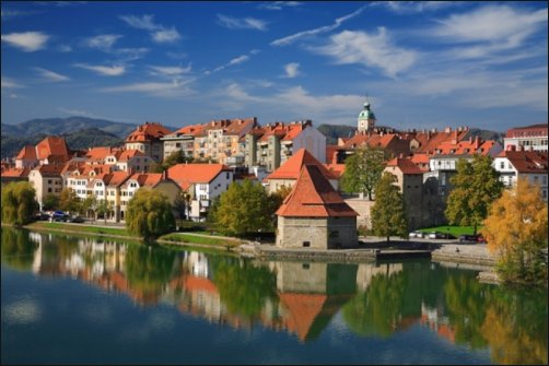 Maribor, ciudad abierta y hospitalaria, en Eslovenia