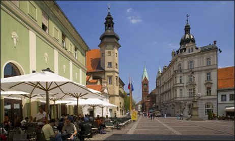 Otra imagen del centro de Maribor