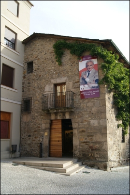 El Museo de la Radio tiene su sede en la  "Casa de los escudos"