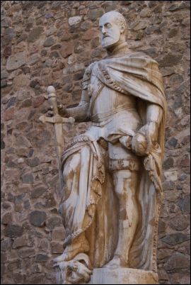 Estatua de Carlos V en Toledo