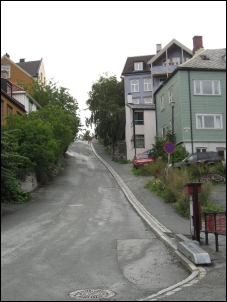 Trondheim: El curioso elevador de Trampe