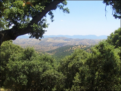 Impresionante imagen del Valle del Guadiato