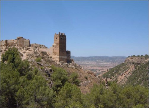 La región de Murcia cuenta con numerosos castillos