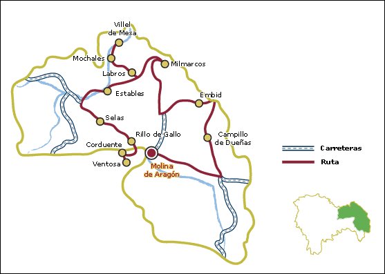 Ruta por los pueblos del Señorío de Molina