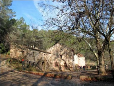 Cabanes: La ermita de Les Santes