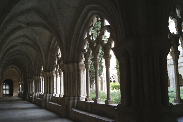 El Monasterio de Poblet - El claustro