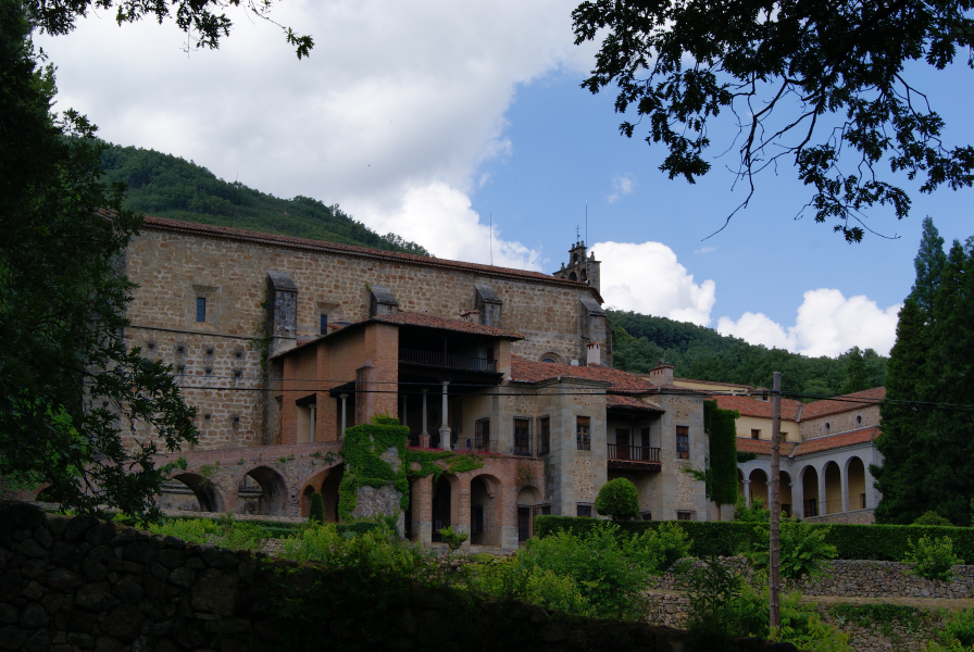 El Monasterio de Yuste, vista exterior