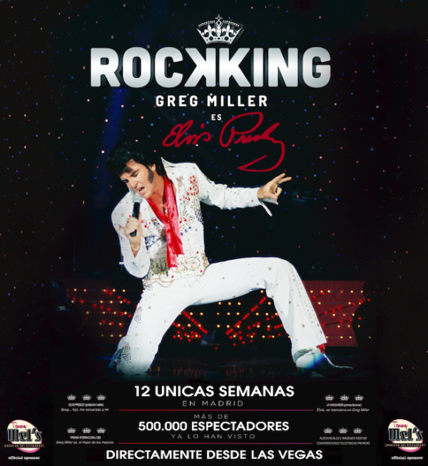 Greg Miller presenta «Rockking», homenaje a Elvis, en Madrid