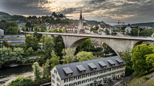 Dos días en Baden, Suiza