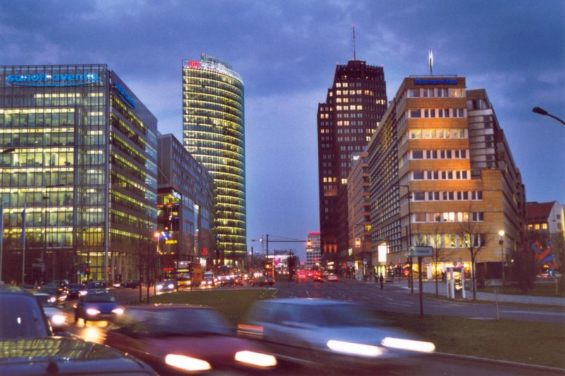 Postdamer Platz en Berlín