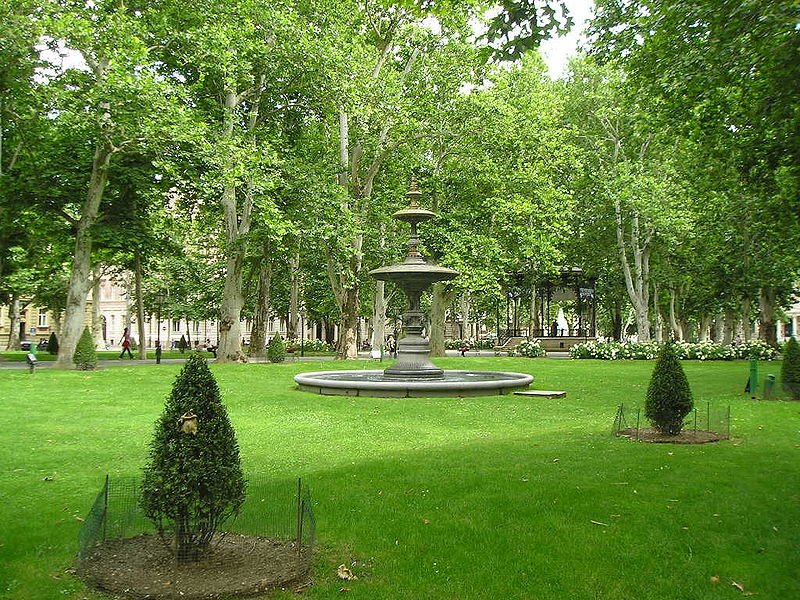 Parque Zrinjevac de Zagreb