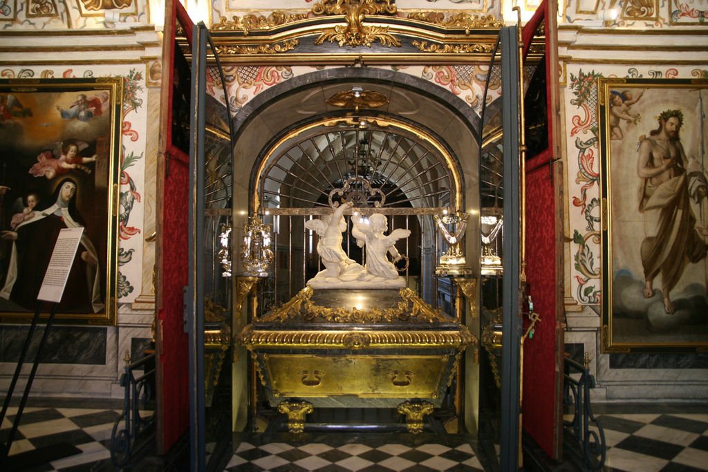 Sepulcro de Santa Teresa