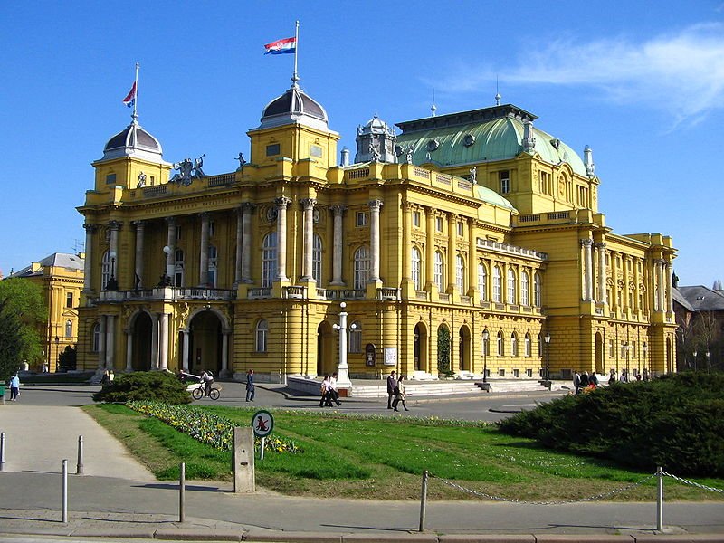 Teatro Nacional en Zagreb