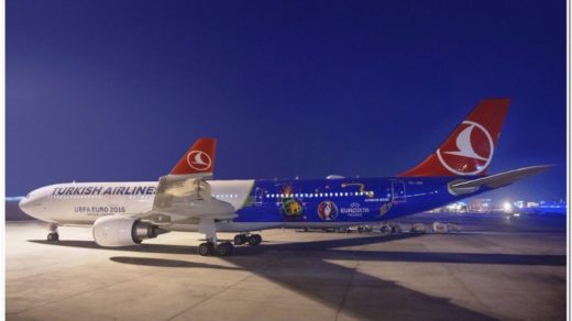Turkish Airlines, la aerolínea oficial de la UEFA EURO 2016TM