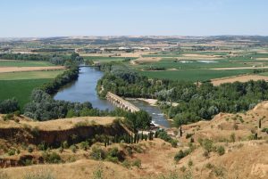 El Duero a su paso por Toro