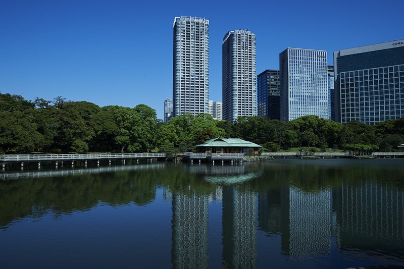 Jardines Hamarikyu en Tokio