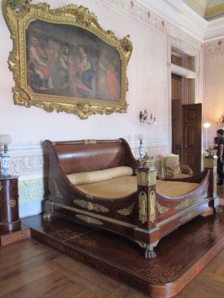 Dormitorio real del Palacio Nacional de Mafra