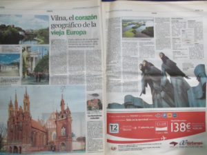 "Vilna, el corazón geográfico de la vieja Europa"