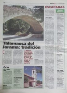 "Talamanca del Jarama: tradición"