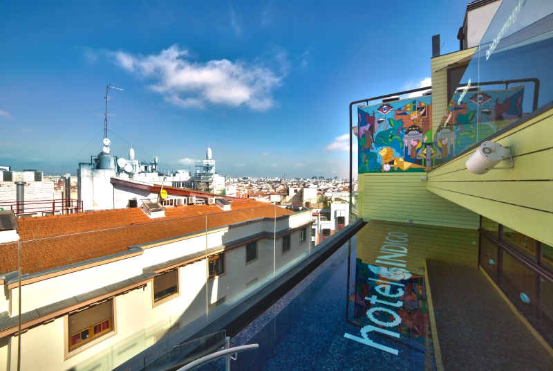 El mejor ocio de Madrid en la terraza del Hotel Indigo Madrid Gran Vía