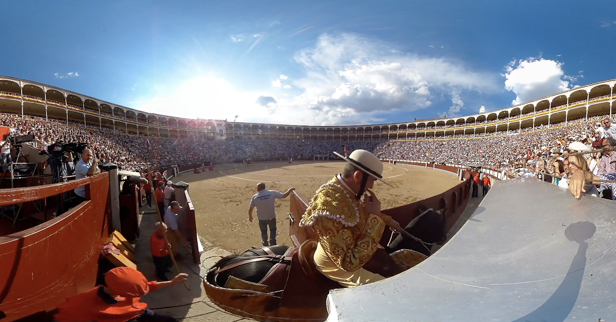 Toreo en vivo gracias a la realidad virtual en Las Ventas Tour