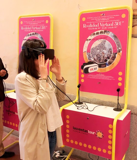 Es la primera vez en el mundo que la Realidad Virtual se utiliza para recrear el ambientes taurinos