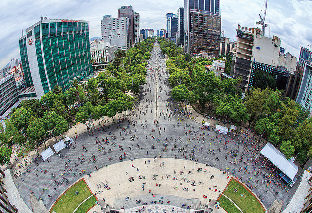 Ciudad de México en bicicleta, una experiencia inolvidable