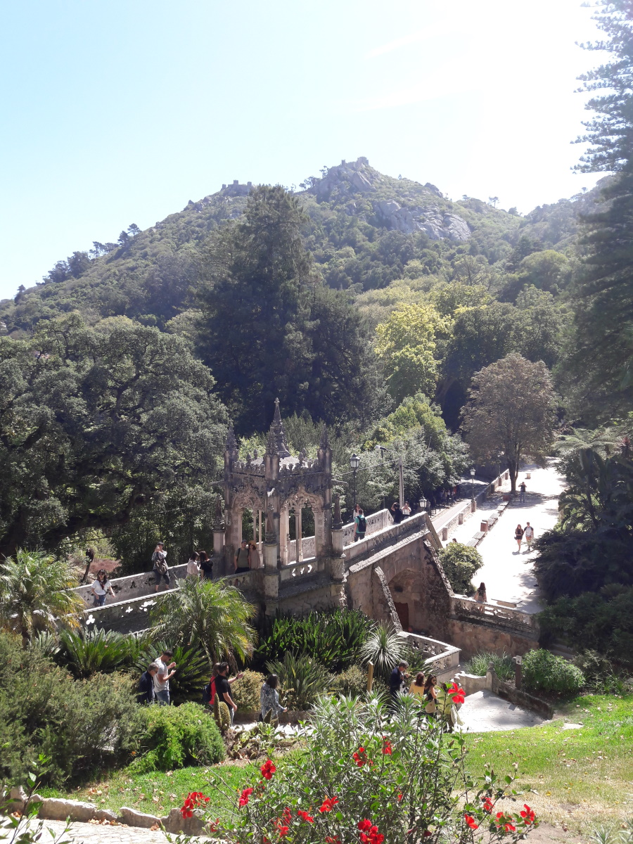 Jardines en la Quinta da Regaleira