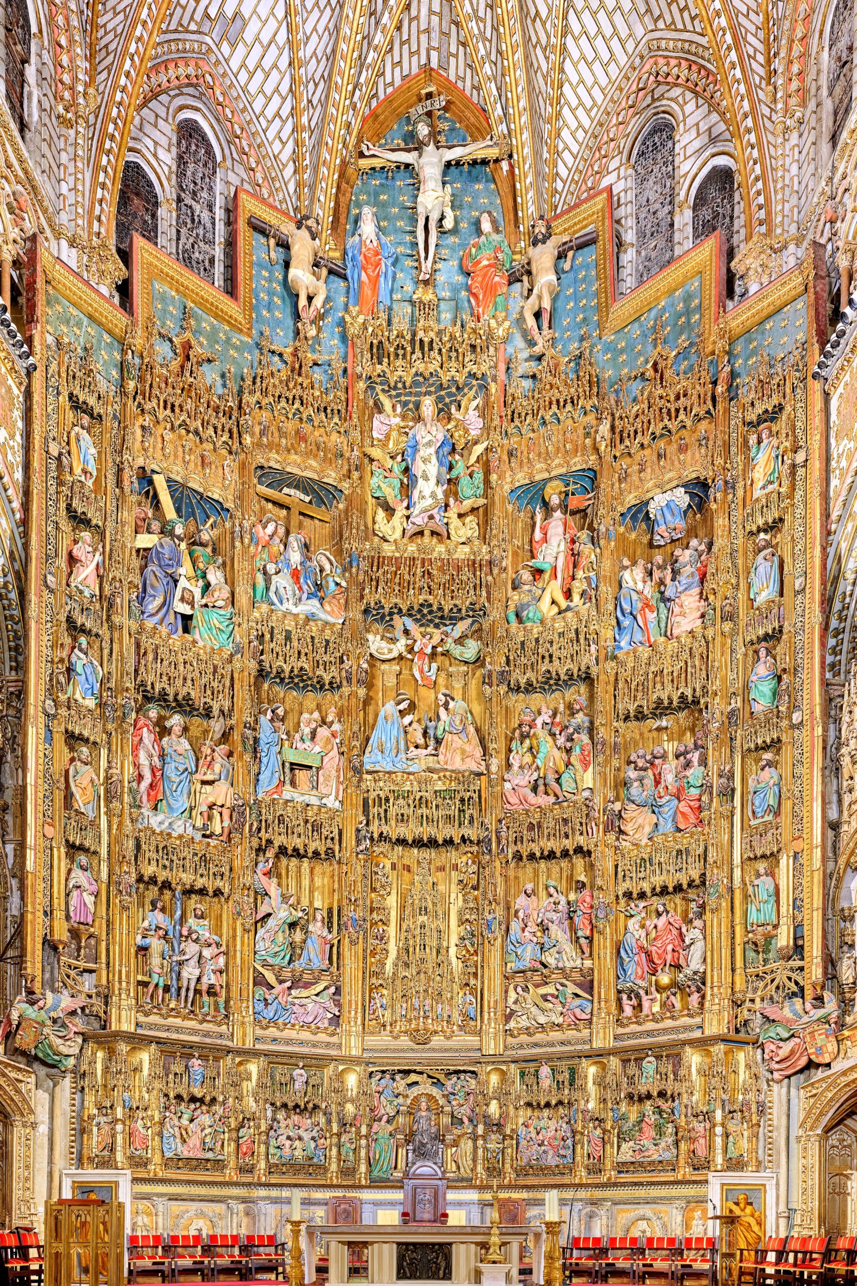 El Altar Mayor de la Catedral de Toledo