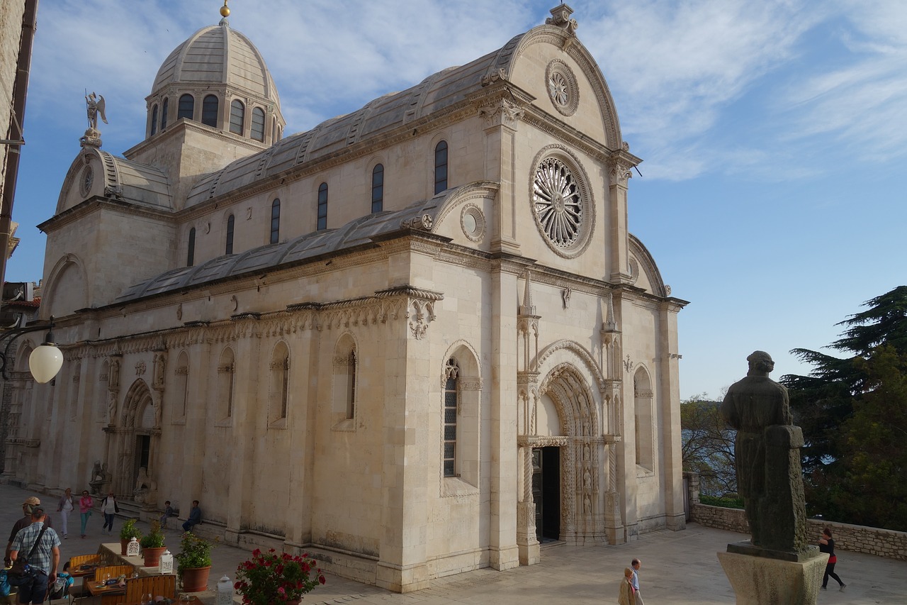 La Catedral de Santiago, en Sibenik