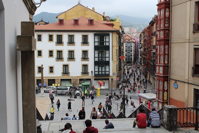 El casco viejo de Bilbao