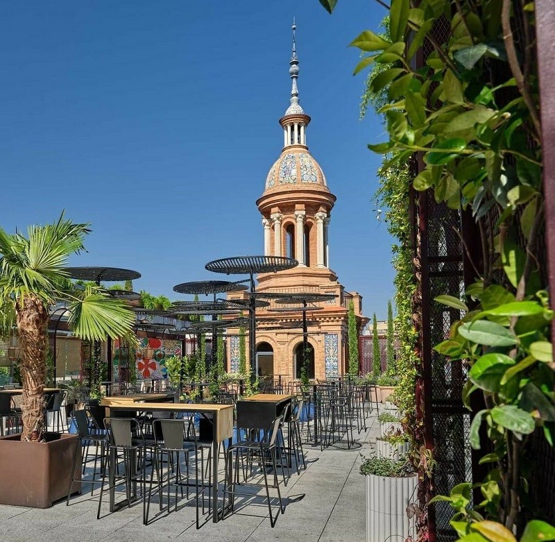 ABC Serrano Sky, la Terraza más exótica del cielo de Madrid