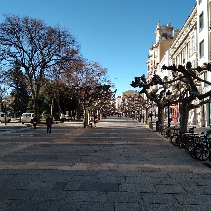 Paseo del Espolón de Burgos