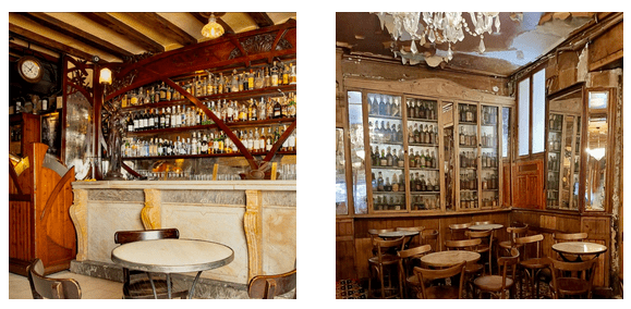 Dos bares del Modernismo, Almirall (1865) y Marsella (1820), los más antiguos del barrio