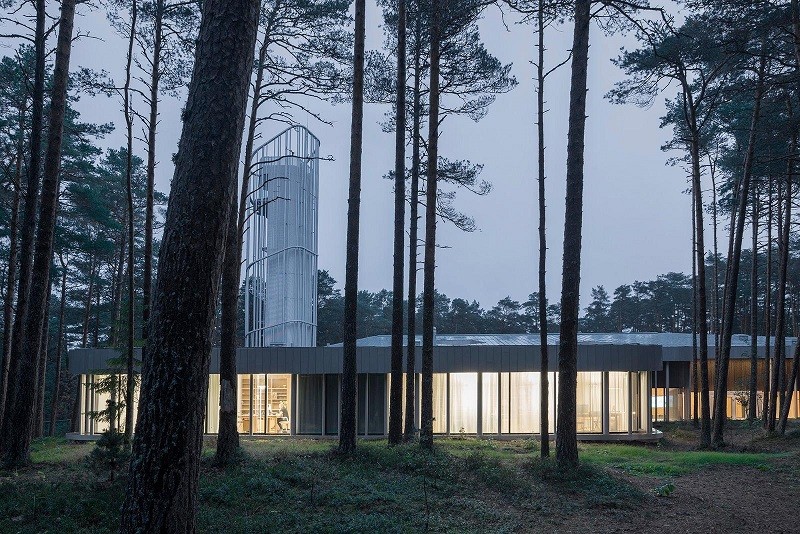 Naturaleza y arquitectura en armonía en el Centro Arvo Pärt